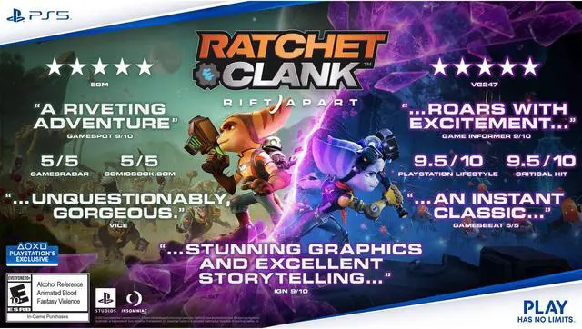 Alt view image 2 of 6 - Ratchet and Clank: A Rift Apart - Playstation 5