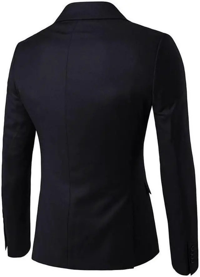 Alt view image 2 of 5 - Men's Suits Sets(3 pieces)slim fit one button