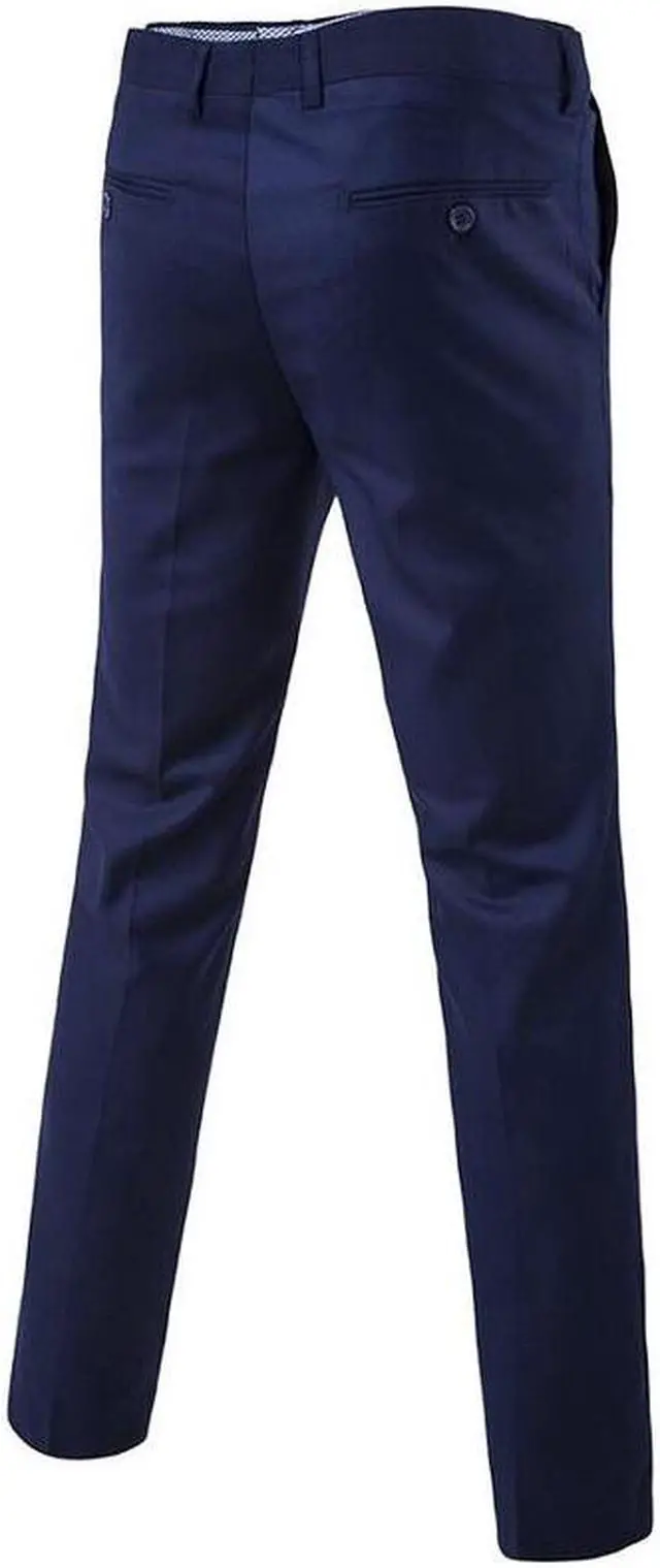 Alt view image 6 of 6 - Men's Suits Sets(3 pieces)slim fit one button