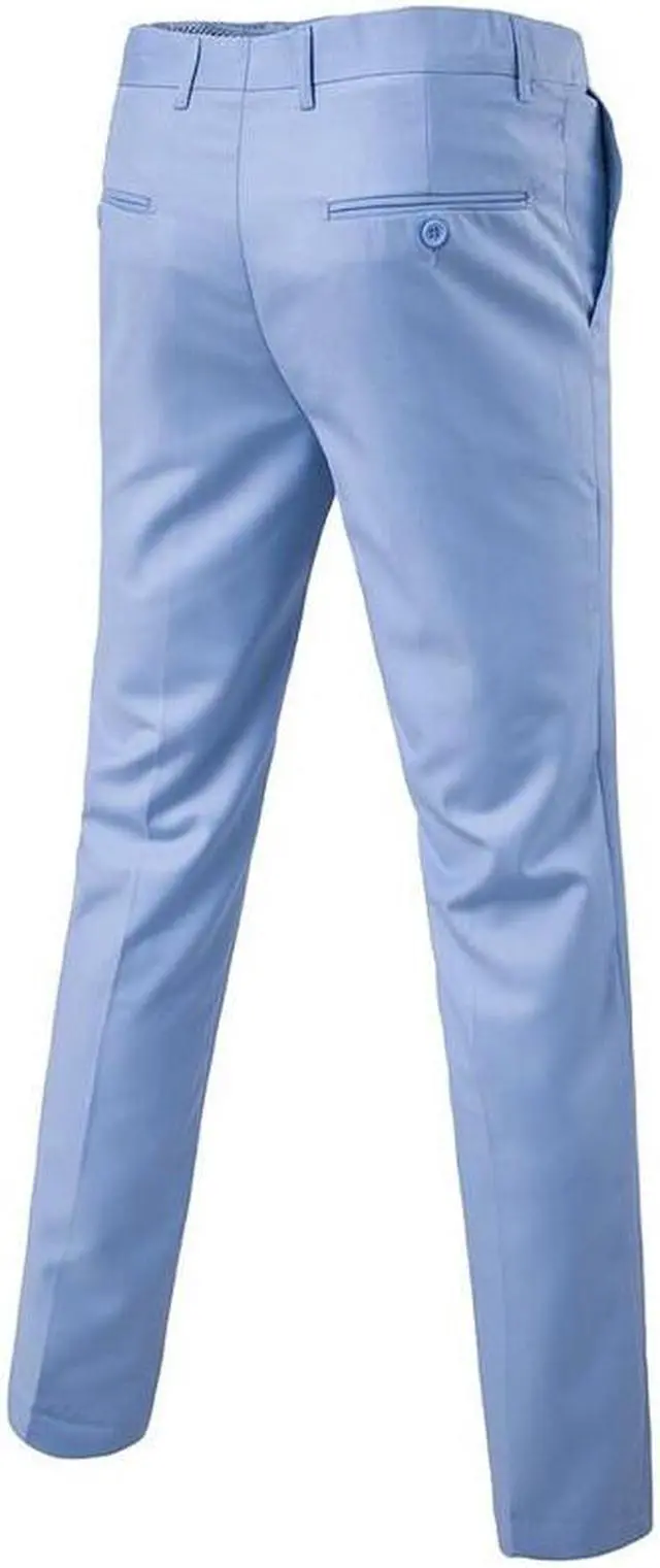 Alt view image 6 of 6 - Men's Suits Sets(3 pieces)slim fit one button