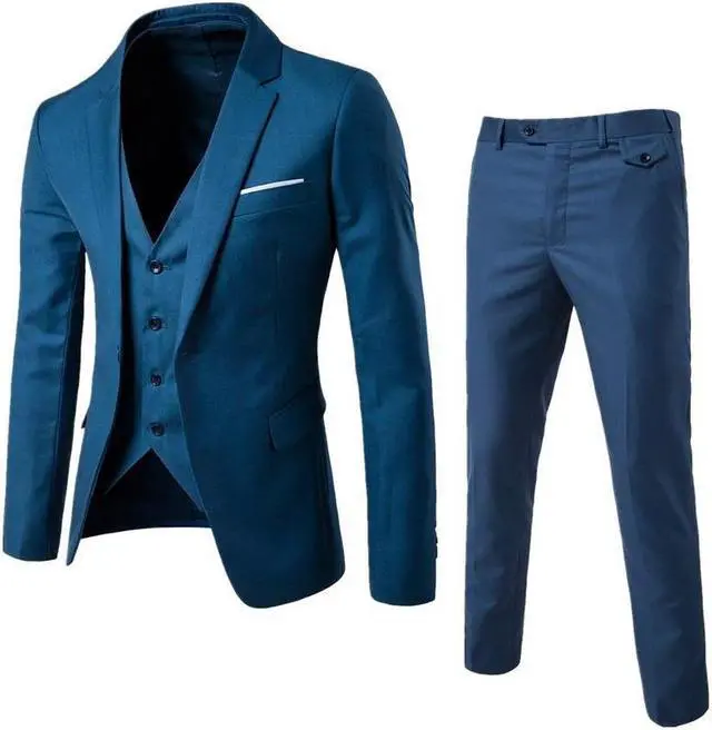 Main image of Men's Suits Sets(3 pieces)slim fit one button