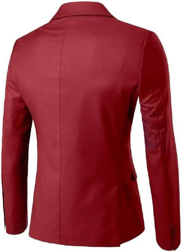 Alt view image 4 of 6 - Men's Suits Sets(3 pieces)slim fit one button