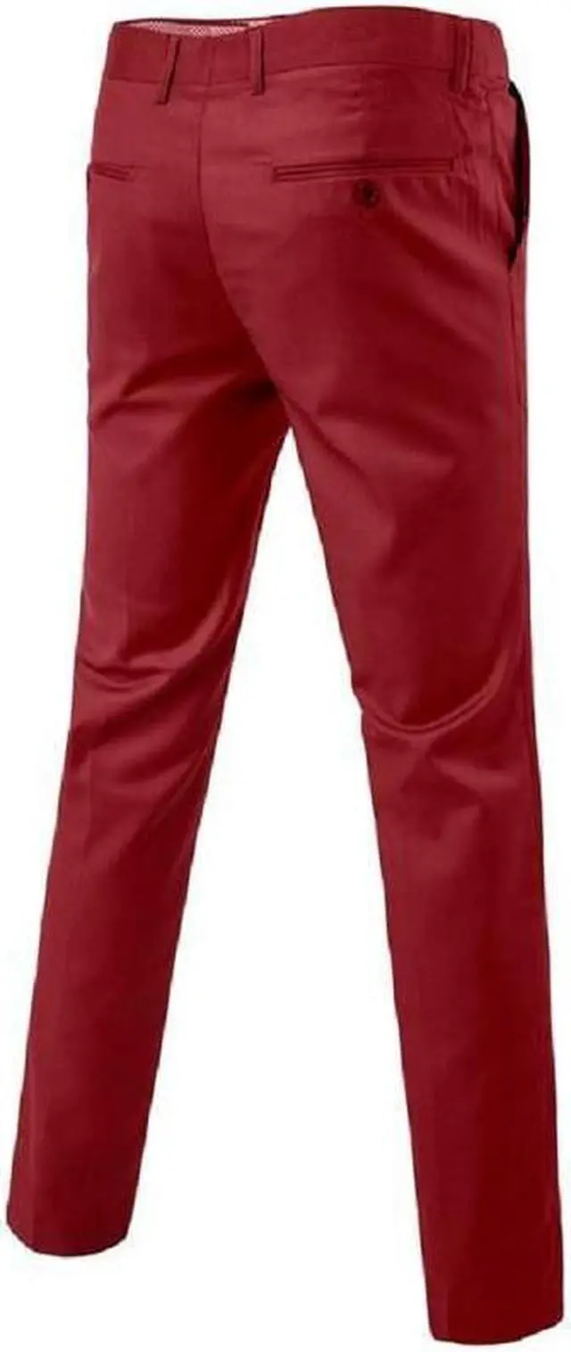 Alt view image 6 of 6 - Men's Suits Sets(3 pieces)slim fit one button