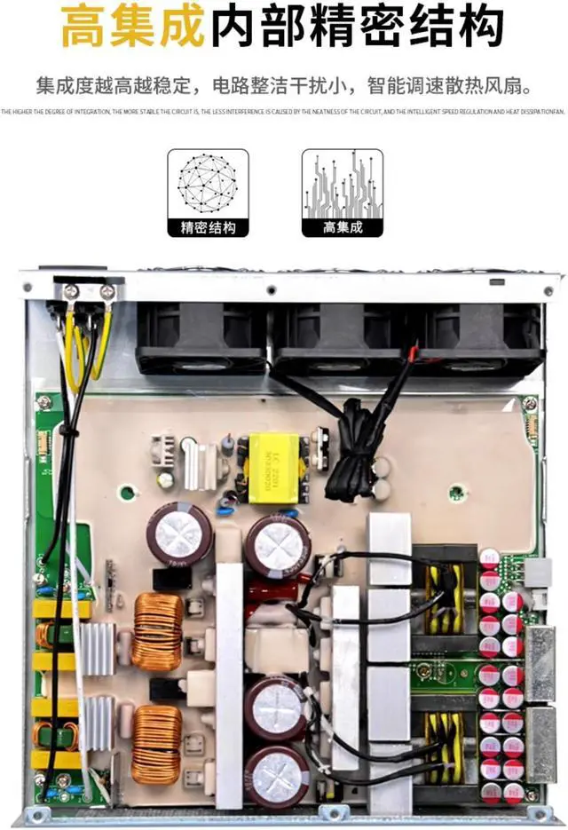 Alt view image 5 of 7 - New APW12 10000W LEXINDAR submerged oil-cooled power supply liquid-cooled overclocking for S19 S19PRO T19 S19J S19JPRO mining machine power supply