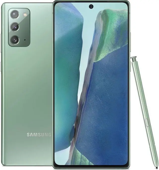 Alt view image 3 of 5 - Samsung Galaxy Note 20 128GB 6.7" 5G Verizon Only, Mystic Green