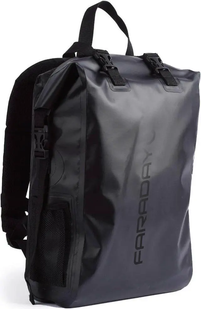 Alt view image 2 of 7 - Faraday Dry Bag Backpack  Stealth Black