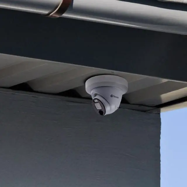 Alt view image 8 of 9 - Swann - Enforcer 8-Channel, 8-Dome Camera, Indoor/Outdoor Wired 1080p 1TB DVR Security Camera System SODVK-846808DE-US