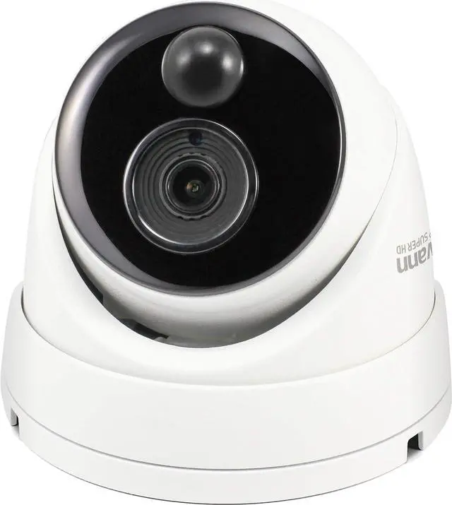 Alt view image 3 of 6 - Swann Add-On NVR Master Series Dome Security Camera with 4K Ultra HD Video, Indoor or Outdoor Design, Dusk to Dawn Color Night Vision Plus True Detect Heat and Motion Detection