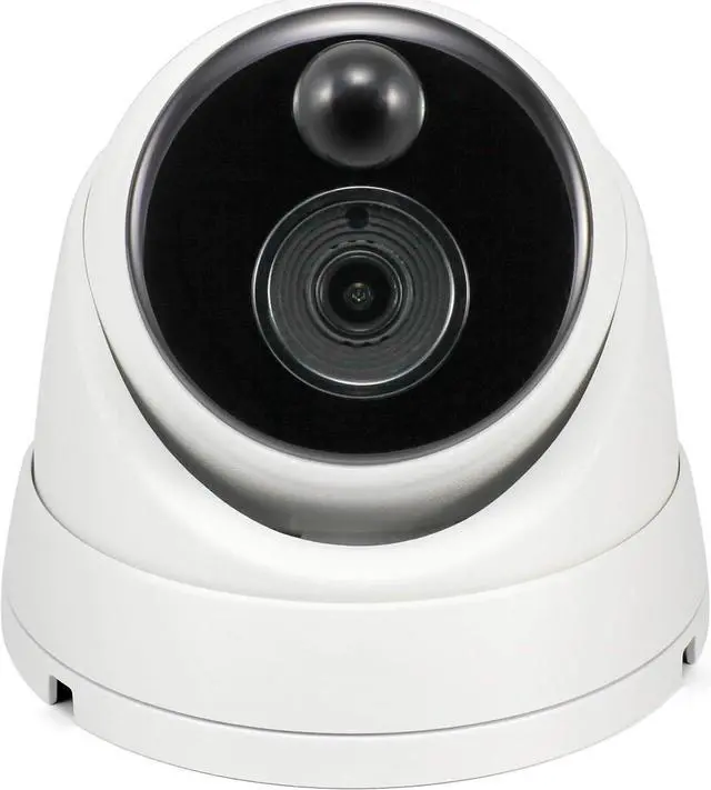Alt view image 4 of 6 - Swann Add-On NVR Master Series Dome Security Camera with 4K Ultra HD Video, Indoor or Outdoor Design, Dusk to Dawn Color Night Vision Plus True Detect Heat and Motion Detection