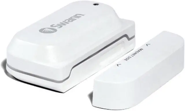 Alt view image 2 of 4 - Swann - Wireless Window and Door Alert Sensor - White
