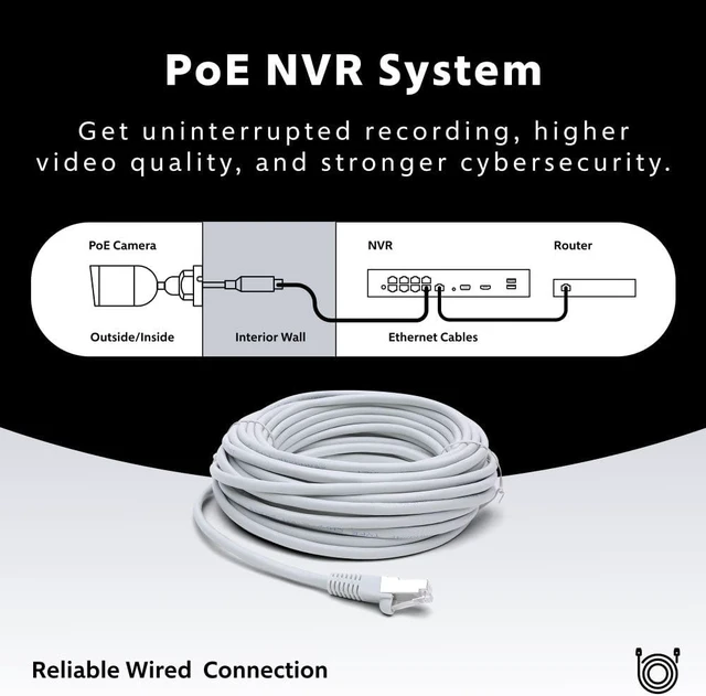 Alt view image 7 of 7 - Swann AdvancedX Wired NVR 4K Security Camera System, 8 Channels, 8 PoE Cameras Outdoor, 1TB HDD Storage, Color Night Vision, Smart AI Video Analytics/Alerts, Motion Detection, 24/7 Recording