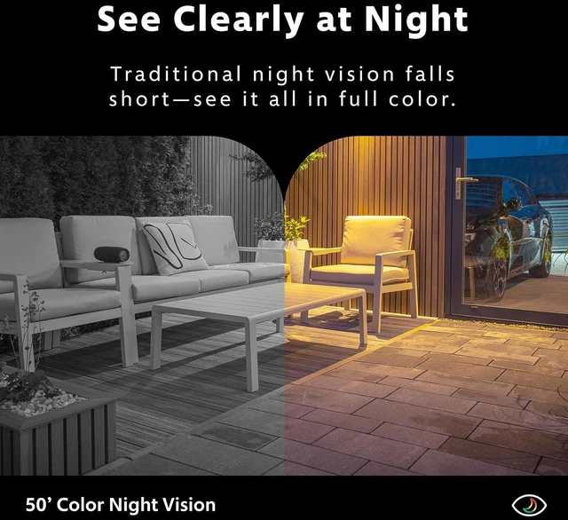 Alt view image 6 of 6 - Swann AdvancedX Wired NVR 4K Security Camera System 16 CH, 8 PoE Outdoor Cameras, 2TB, Color Night Vision, Motion Detect