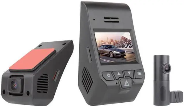 Main image of Mercylion A970-2CH Roadcam Dual Channel 1080P Front and Rear Dash Cam, 2" LCD, 24hr G Sensor Parking Mode