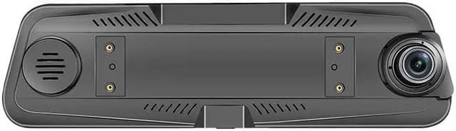 Alt view image 6 of 7 - Mercylion M9661 Mirror Dash Cam 9.66" 1080P Front and Rear View Mirror Camera Waterproof Backup Camera, Night Vision, Parking Mode, Touch Screen, voice control Fuse Box Wire