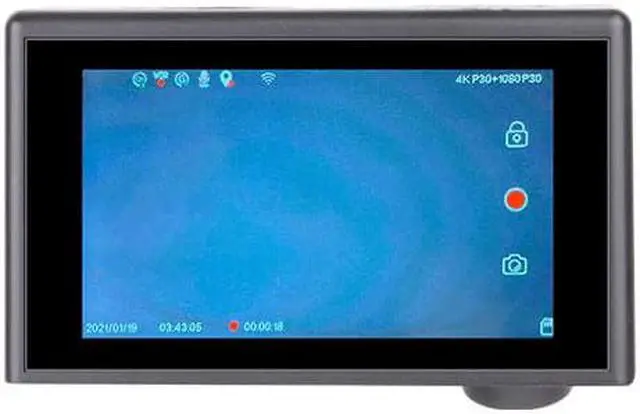 Alt view image 4 of 7 - Mercylion V2000 4K 3840*2160 Dual Dash Cam IMX415 Sony Sensor, GPS, 5G WiFi, 3.0IPS HD touch screen Fuse Box Wire