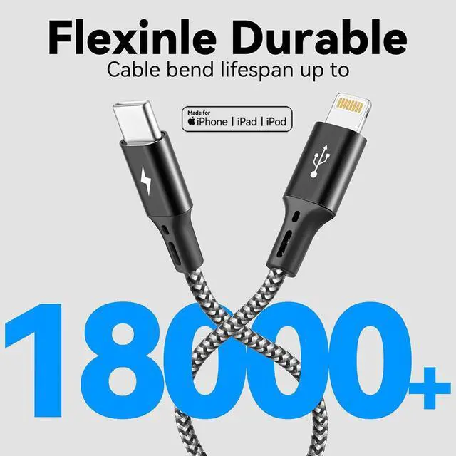 Alt view image 4 of 7 - KEHIPI 3 in 1 Multiple Charging Cable, Braided Multi Charger Cord Fast Charging Cable Universal USB Cable with Type C/Micro USB Port for Cell Phones, iPhone 16 15 14 13 Series (3, Black, 4Ft)