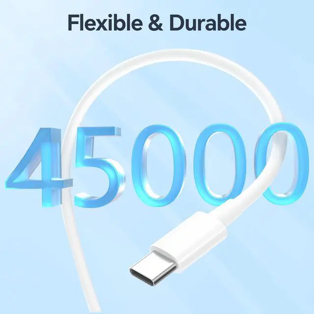Alt view image 4 of 7 - KEHIPI 100W USB C to USB C Cable 2 Pack 6.6ft USB C Charger Cable for Android/Laptop, Type C Fast Charging Cable C Charger Cord Compatible with iPhone 16/15/Pro/Max/Plus/MacBook/iPad Pro/Air/Samsung