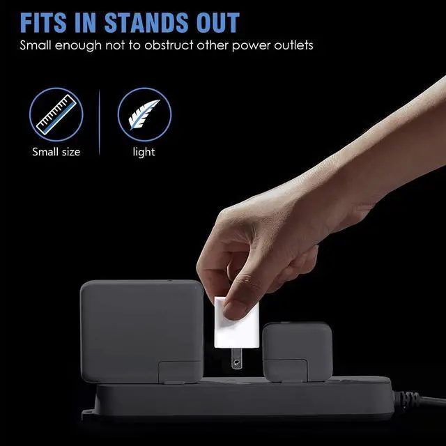 Alt view image 4 of 7 - KEHIPI iPhone Charger Cord 6FT, 2 Pack Lightning Cable Cube Phone Charging Transfer Cord Cable USB Plug Wall Charger Block Travel Adapter for iPhone 14/13/12/11/SE 2022/8/7/XS/XR/X/iPad