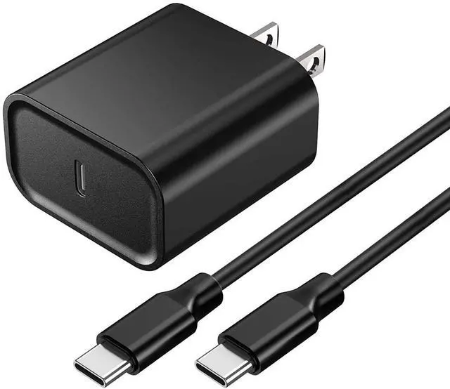 Main image of KEHIPI 18W Fast-Cahrging USB-C Charger Fit for Samsung Galaxy-Tab A9+ Plus SM-X210 WiFi, SM-X215 LTE, SM-X216 5G Tablet Type C Power Adapter Charging Cord Cable