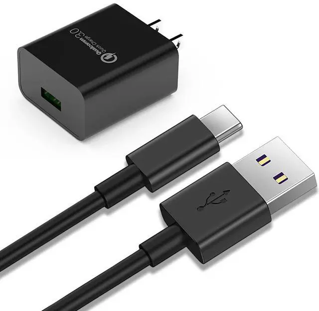 Main image of KEHIPI 6Ft Type C Fast Quick Charger Fit for Samsung Galaxy-Tab-A7 10.4" SM-T500, Tab-A7 Lite 8.7" SM-T220; Tab-A8 10.5" SM-X200 USB C Tablet 18W QC3.0 Fast Power Adapter Charging Cord Cable