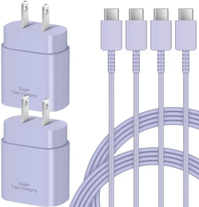 Main image of KEHIPI Type C Charger Fast Charging - 25W USB C Charger Block, Android Phone Wall Charging with 6Ft Type C to C Cable for Galaxy S25 Ultra/S25/S25+/S24 Ultra/S24/S24+/S23/S22 S21/S20/Note 20/Note 10