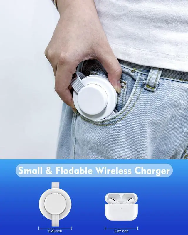 Alt view image 5 of 7 - KEHIPI Magnetic Wireless Charging Station 3in1 Fast iPhone Charging Pad Foldable Travel MagSafe Charger Station Dock Apple Mag-Safe Charger for iPhone 16 Pro Max/16Plus/15 ProMax/14/13/12,Apple Watch
