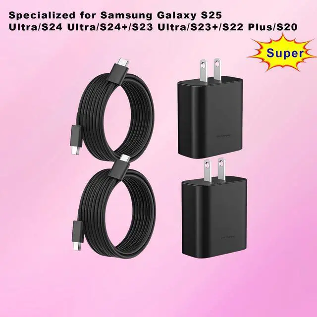 Alt view image 2 of 7 - KEHIPI 45 W USB C Charger Block,Super Fast Charge Type-C Adapter, USB Wall Charger for Samsung S22/22 +/S21/S20, and More. (Black)