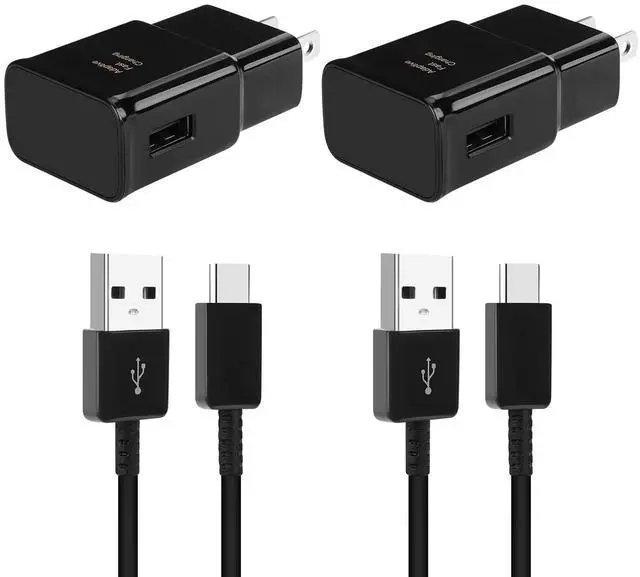 Main image of KEHIPI Fast Charger Andriod, Type C Fast Charger with 5FT C Type Fast Charging Cable for Galaxy S10/S9/S8/S10e/S10+/S8+/S9+/Note 8 9 10 20/S22/S21/S21+/S21 Ultra/ S20-Black