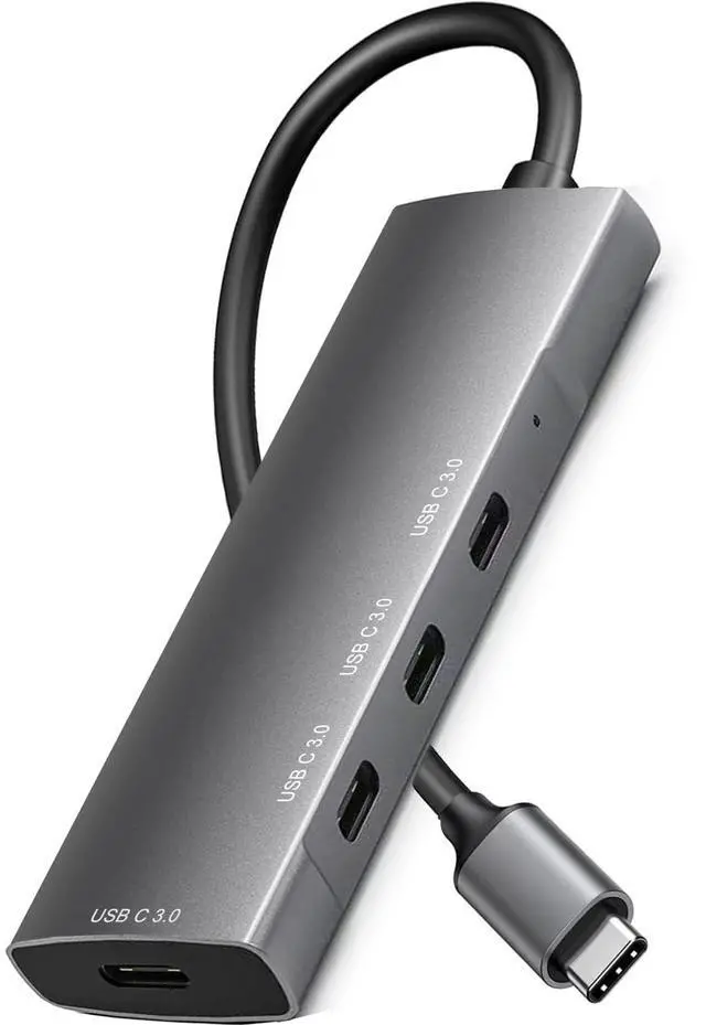 Main image of KEHIPI ENON USB C Hub 5Gbps, Laptop Docking Station with 4 x 5Gbps USB-C Data Ports Comptible for MacBook Pro, iMac, iPad Pro, iPhone 16/15, Galaxy S24, and More