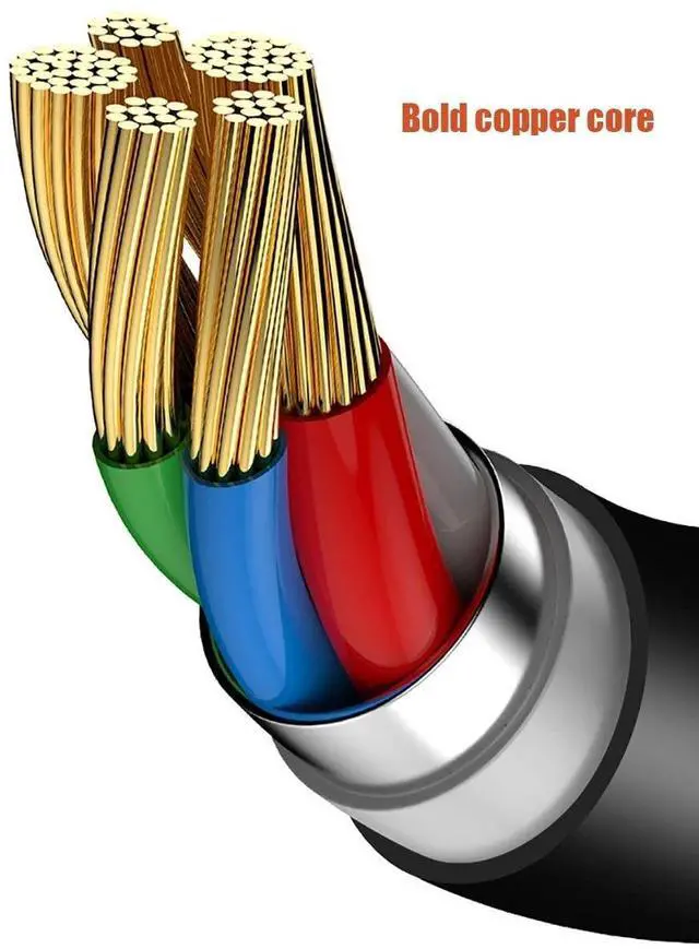 Alt view image 6 of 7 - KEHIPI 5ft USB C to DC 5.5mm x 2.1mm Power Charging Cord for Laptop (5521), Type C Male Input to DC 5.5 x 2.1mm Male Power Charging Cable(up to 20V/100W) Compatible with Laptop/Notebook(5521)