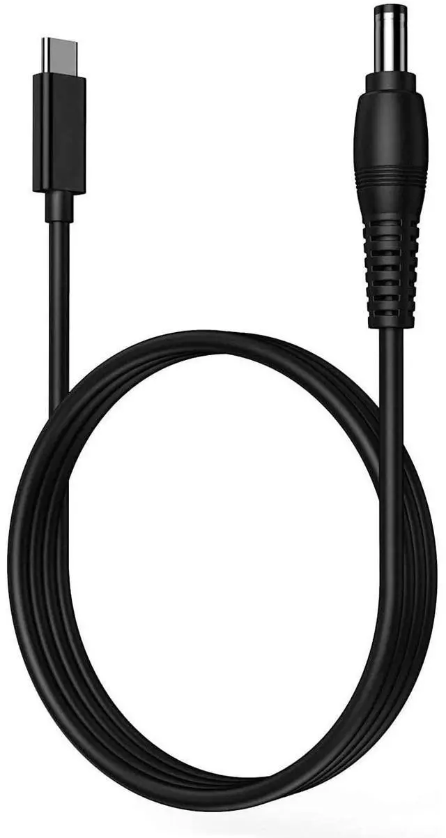 Main image of KEHIPI 5ft USB C to DC 5.5mm x 2.1mm Power Charging Cord for Laptop (5521), 20V USB Type C Male Input to DC 5.5 x 2.1mm Male Power Charging Cable up to 100W(Not Comaptible with Starlink)