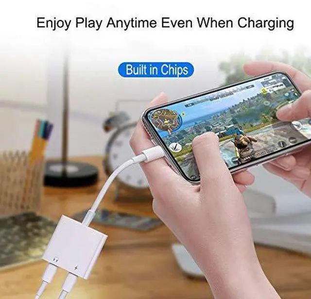 Alt view image 5 of 6 - KEHIPI USB Type C to 3.5mm Headphone Audio and Charger Adapter, Support PD & QC Fast Charging, Compatible with Google Pixel 4 4XL 3 3XL 2 2XL, Samsung Galaxy S20/S21 Ultra/Note 20/10 Plus and More