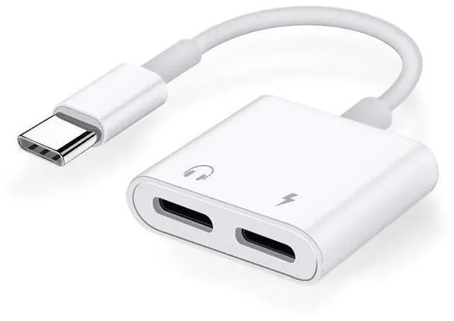 Main image of KEHIPI USB C Splitter, Dual USB C Audio and Charger Adapter Compatible with ipad Pro/Air 4,Samsung Galaxy Phone S21/S20/FE 5G/+/Ultra/Note 20/10+Plus,Google Pixel 4/3/2 XL