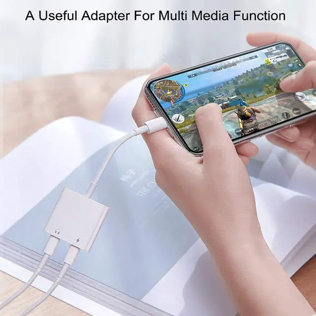 Alt view image 6 of 6 - KEHIPI USB C Splitter, Dual USB C Audio and Charger Adapter Compatible with ipad Pro/Air 4,Samsung Galaxy Phone S21/S20/FE 5G/+/Ultra/Note 20/10+Plus,Google Pixel 4/3/2 XL