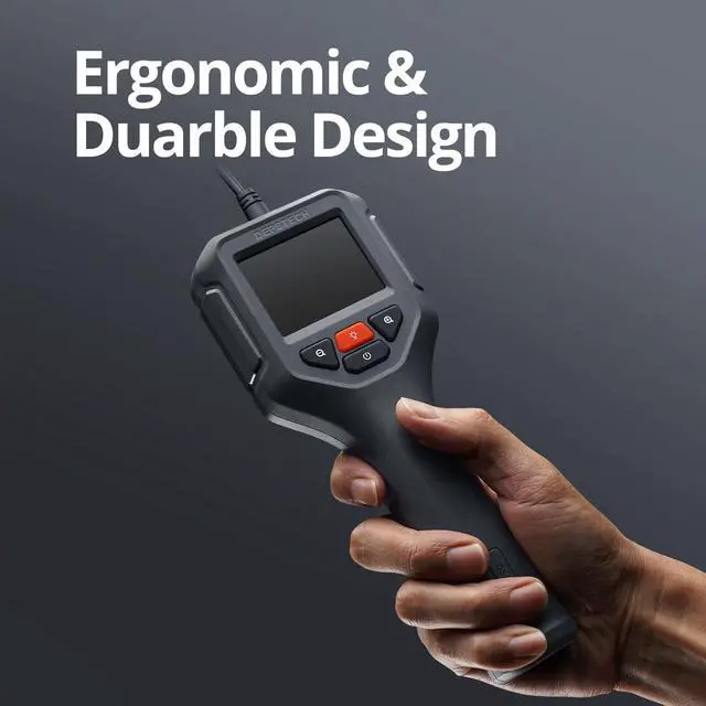 Alt view image 7 of 7 - KEHIPI Endoscope Camera with Light, 1080P HD Borescope Inspection Camera with 2X Zoom, IP67 Waterproof Plumbing Snake Camera, 16.5ft Semi-Rigid Cable, 2.4'' IPS Screen Scope Camera Gadgets for Men