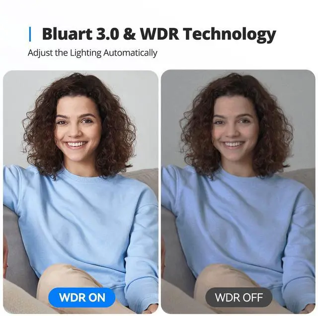 Alt view image 4 of 7 - KEHIPI DW40 4K Webcam, Dual Microphone Autofocus HD Web Camera with Sony Sensor, Privacy Cover & Tripod, Plug and Play USB 8MP Camera Computer Streaming Webcam for Laptop PC/Video Call/Zoom/YouTube