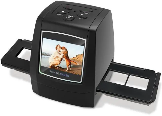 Main image of KEHIPI Mini Digital Film & Slide Scanner  Converts 35mm Negatives & Slides to JPEG Photo  Includes 2.4 LCD Screen  Easy Load Film Adapters