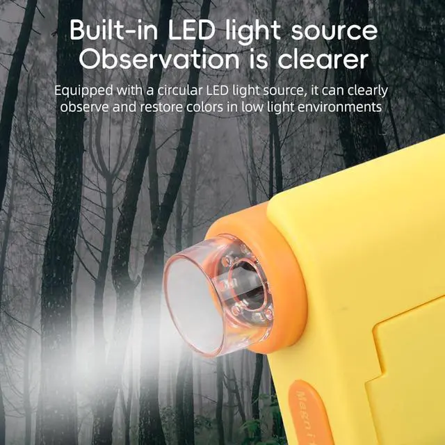 Alt view image 2 of 7 - KEHIPI Portable Labsters Microscope - 1000X Telescope & SD Card Photo & Video Microscope for Kids 3+