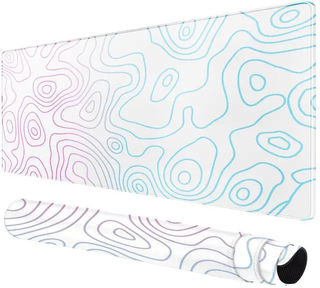 Main image of KEHIPI Large Mouse Pad for Desk - Gaming Mouse Pad with Stitched Edges, Anti-Slip Base, Desk Mat Desk Pad for Keyboard and Mouse