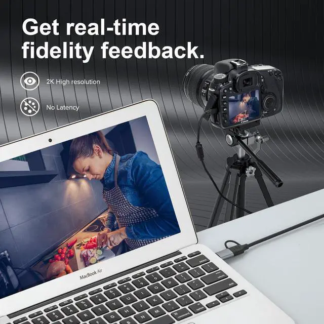 Alt view image 3 of 7 - KEHIPI Video Capture Card,4K HDMI to USB 3.0 Capture Card,HDMI to USB Audio Video Recording in 1080P@60Hz, 2K@50Hz for Teaching,Broadcasting,Gaming,Streaming,Video Conference