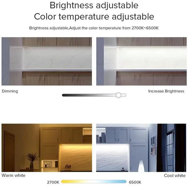 Alt view image 6 of 7 - KEHIPI Wireless 2.4G RF 4 Zone Single Color Wall Mounted Smart Panel Remote Powered by 2XAAA Batteries 3V Work with WB5 LM052 LM053 C01RF C02RF C01W C02W etc PWM Controller