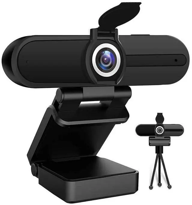 Main image of KEHIPI 4K Webcam with Microphone and Tripod, USB Web Camera for PC and Laptop, 8MP Widescreen for Video Calling, Recording, Streaming and Conference