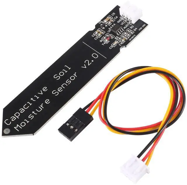 Alt view image 3 of 5 - KEHIPI 10 Pack Capacitive Soil Moisture Sensor Corrosion Resistant for Arduino Moisture Detection Garden Watering DIY Electronic for Arduino and Raspberry Pi (10PCS)