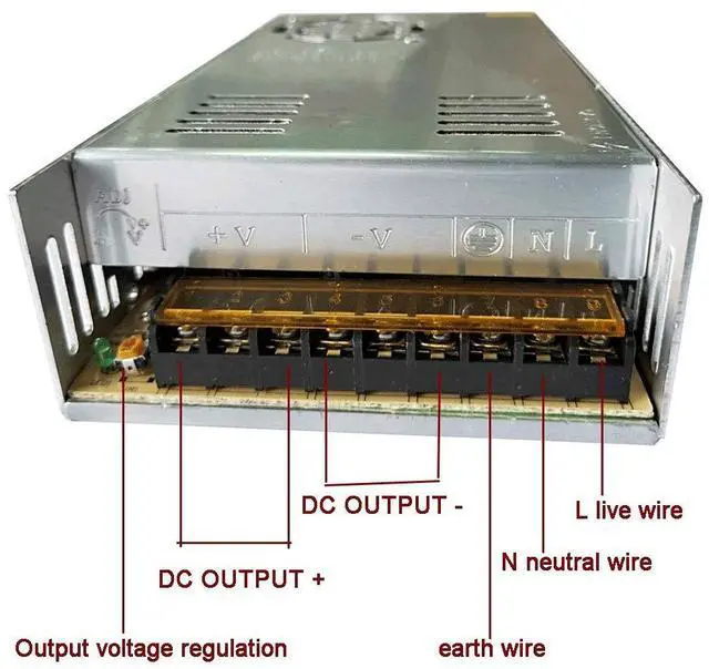 Alt view image 2 of 4 - KEHIPI AC 110V/220V to DC 12V 30A 360W Universal Regulated Switching Power Supply Adapter Transformer Driver Converter for LED Strip Light, CCTV Security Camera System, Computer Project