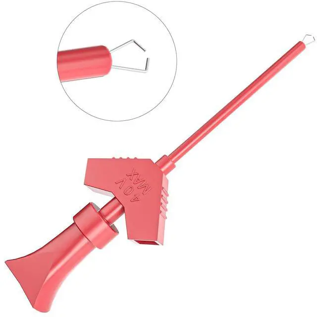 Alt view image 3 of 5 - KEHIPI SMD IC Test Hook Clips 10PCS 10 Colors for Logic Analyzer, Electronic Testing