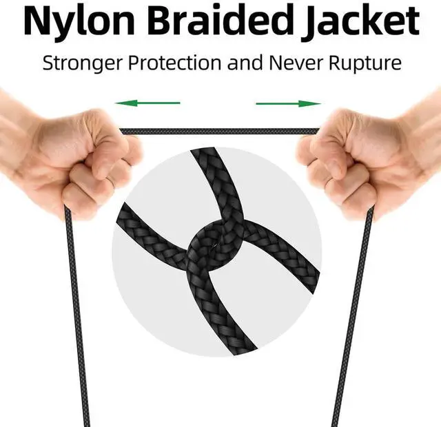 Alt view image 4 of 7 - KEHIPI Short USB Extension Cable 6 inch 2 Pack, USB A 3.0 Extender Male to Female Cord Braided Compatible with Flash Drive, Printer, Camera, Mouse, Keyboard, Headset, Phone