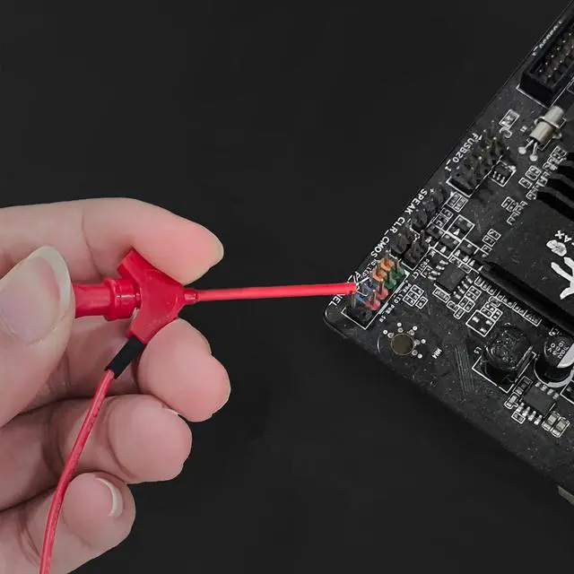 Alt view image 5 of 5 - KEHIPI SMD IC Test Hook Clips 10PCS 10 Colors for Logic Analyzer, Electronic Testing