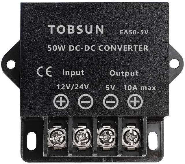 Main image of KEHIPI  DC 12V 24V to 5V 10A 50W Power Converter Step Down Converter Adapter DC Voltage Reducer Regulator Power Supplies Transformer Module