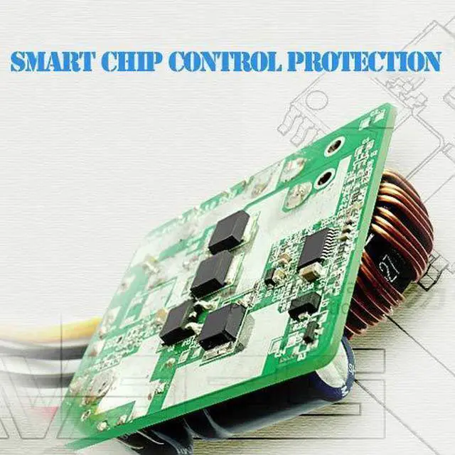 Alt view image 4 of 7 - KEHIPI 30A 360W 48V to 12V DC Voltage Regulator, Corded Electric, Waterproof Transformer for Golf Cart, Current Rating 30.0 Amps, Smart Chip Protection