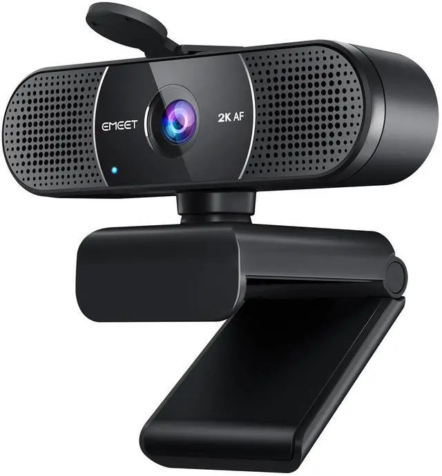 Main image of KEHIPI C960 2K Webcam with Microphone, 2K QHD, 2 Noise-Reduction Mics, TOF Autofocus Streaming Webcam with Privacy Cover, Plug&Play USB Webcam for Calls/Conference, Zoom/Skype/YouTube, Laptop/Desktop
